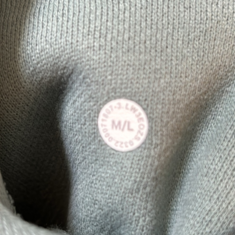 LULULEMON SCUBA OVERSIZED FULL ZIP SCUBA IN TIDEWATER TEAL SZ M/L NWT - Picture 11 of 11